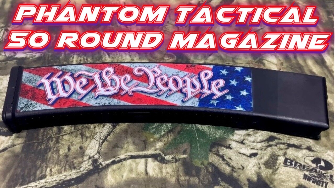 Phantom Tactical 50 Round AR15 Magazine