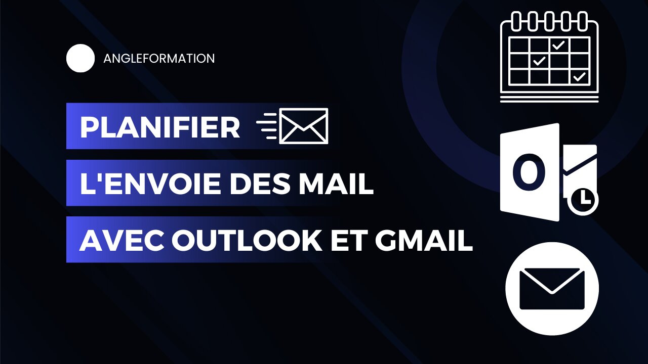 planifier l'envoie des email avec outlook et gmail