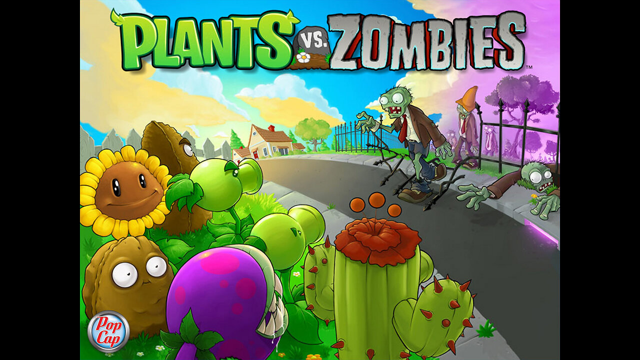 Playing Plants Vs Zombies! Steam Edition on Linux Mint!