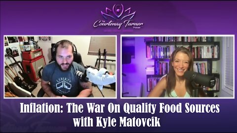 Ep 171: Inflation: The War On Quality Food Sources with Kyle Matovcik | The Courtenay Turner Podcast