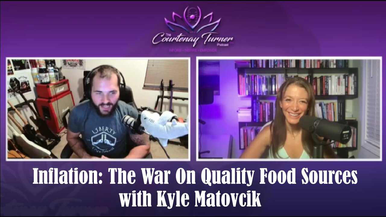 Ep 171: Inflation: The War On Quality Food Sources with Kyle Matovcik | The Courtenay Turner Podcast