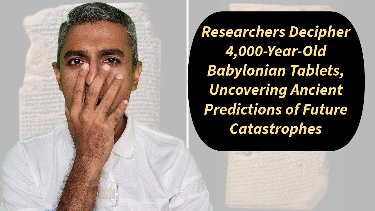 Decipher 4,000-Year-Old Babylonian Tablets, Uncovering Ancient Predictions of Future