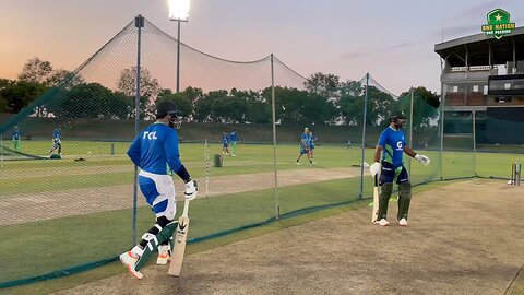 Action under lights Pak vs Afg