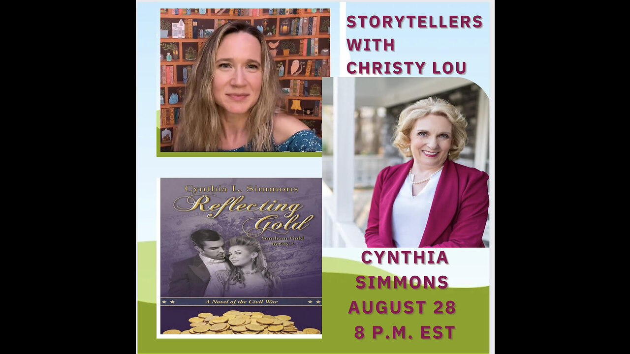 Storytellers with Christy Lou featuring Cynthia L. Simmons