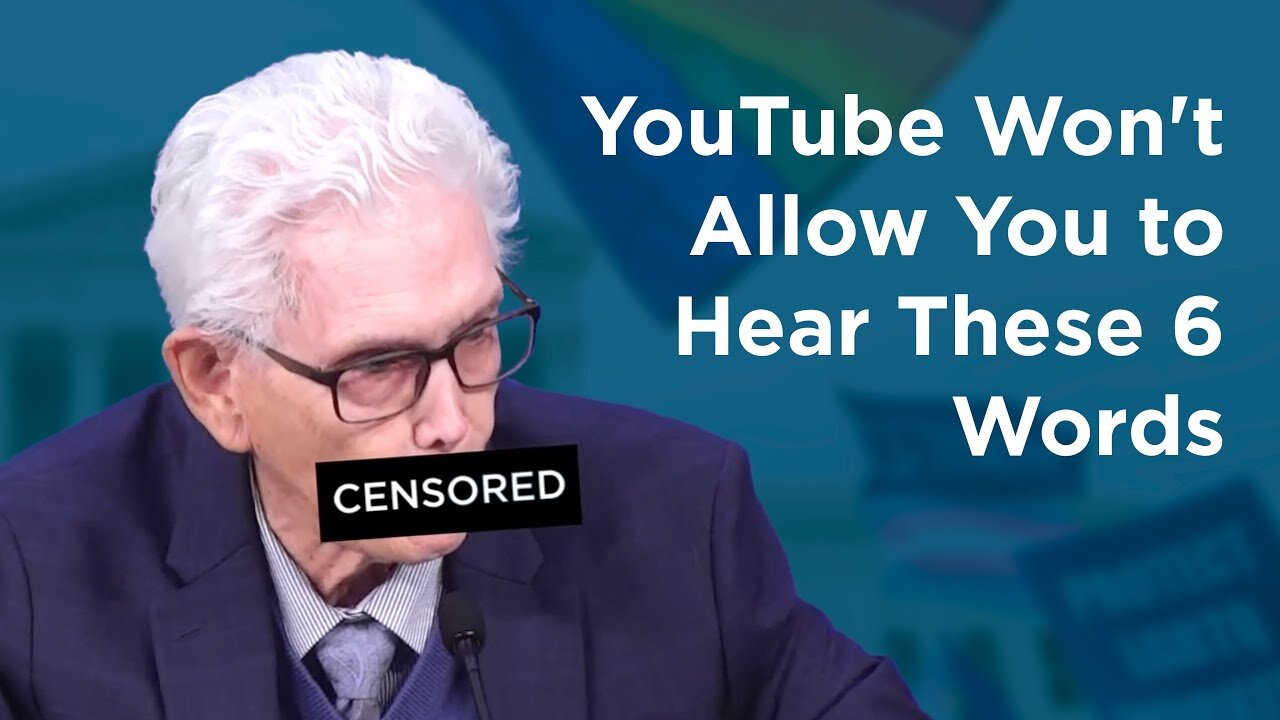 YouTube Won't Allow You to Hear These 6 Words From Former Transgender Identifying Person Walt Heyer