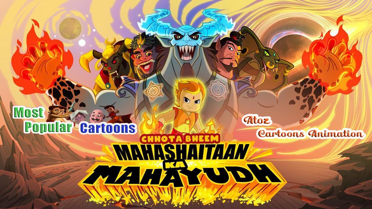 Chhota Bheem Maha Shaitaan Ka Mahayudh 2023 Full Movie in Hindi 720p