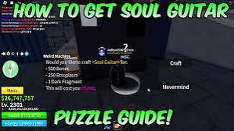 SOULGUITAR PUZZLE - ROBLOX BLOXFRUIT