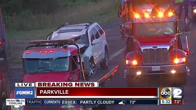 Crash sends two constructioon works to the hospital