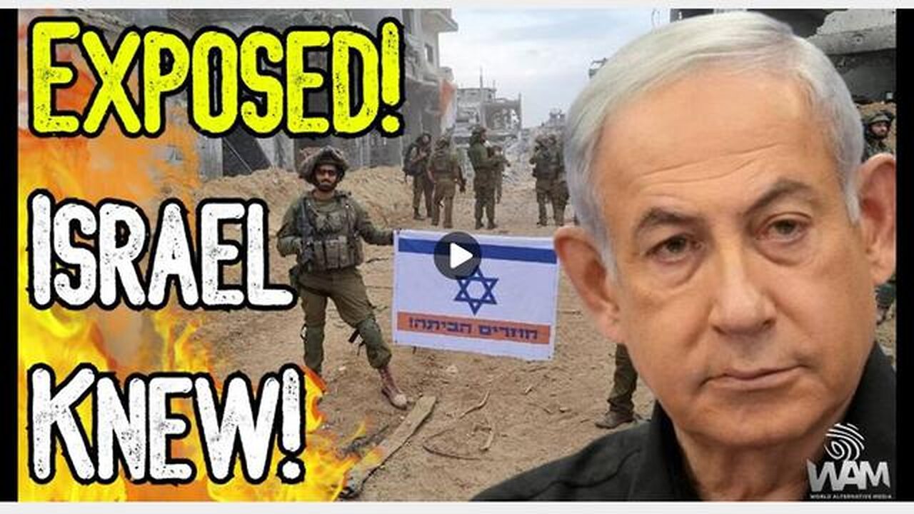 EXPOSED: ISRAEL KNEW OF ATTACK! - October 7th False Flag Was Well Documented Before "Attack!"