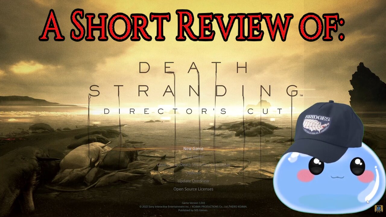 A Short Review of Hideo Kojima's Death Stranding.