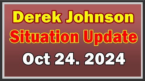 Derek Johnson Situation Update Oct 24: "Important Update By Derek Johnson & Brad Wozny"