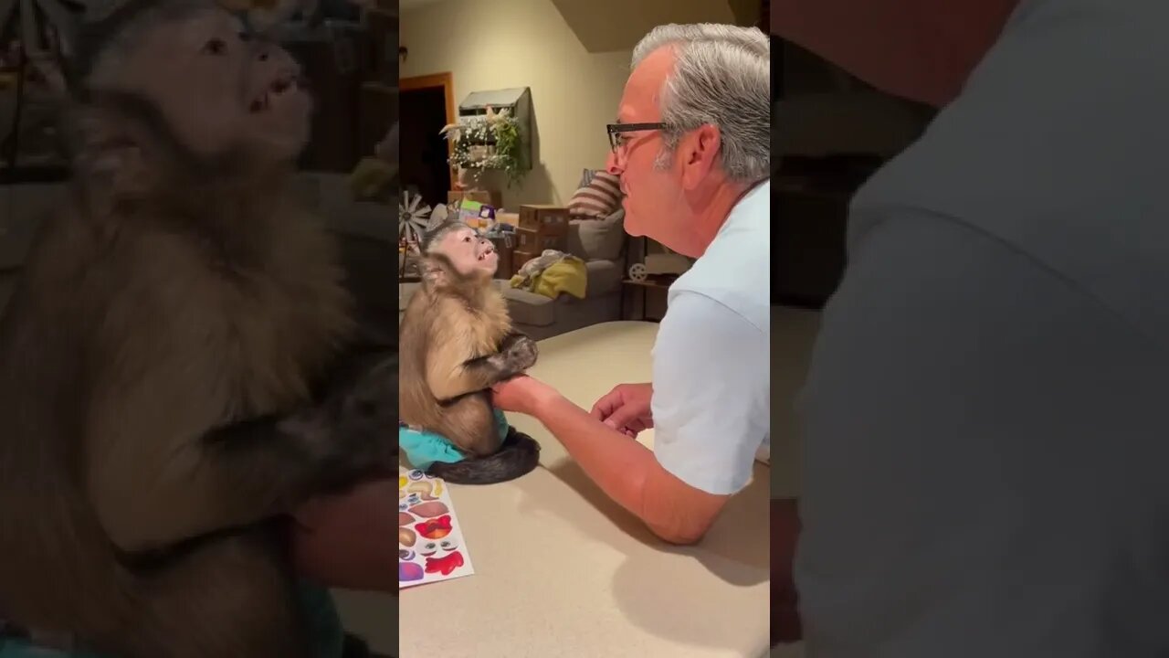 Gaga & Paw Paw stopped by last night!