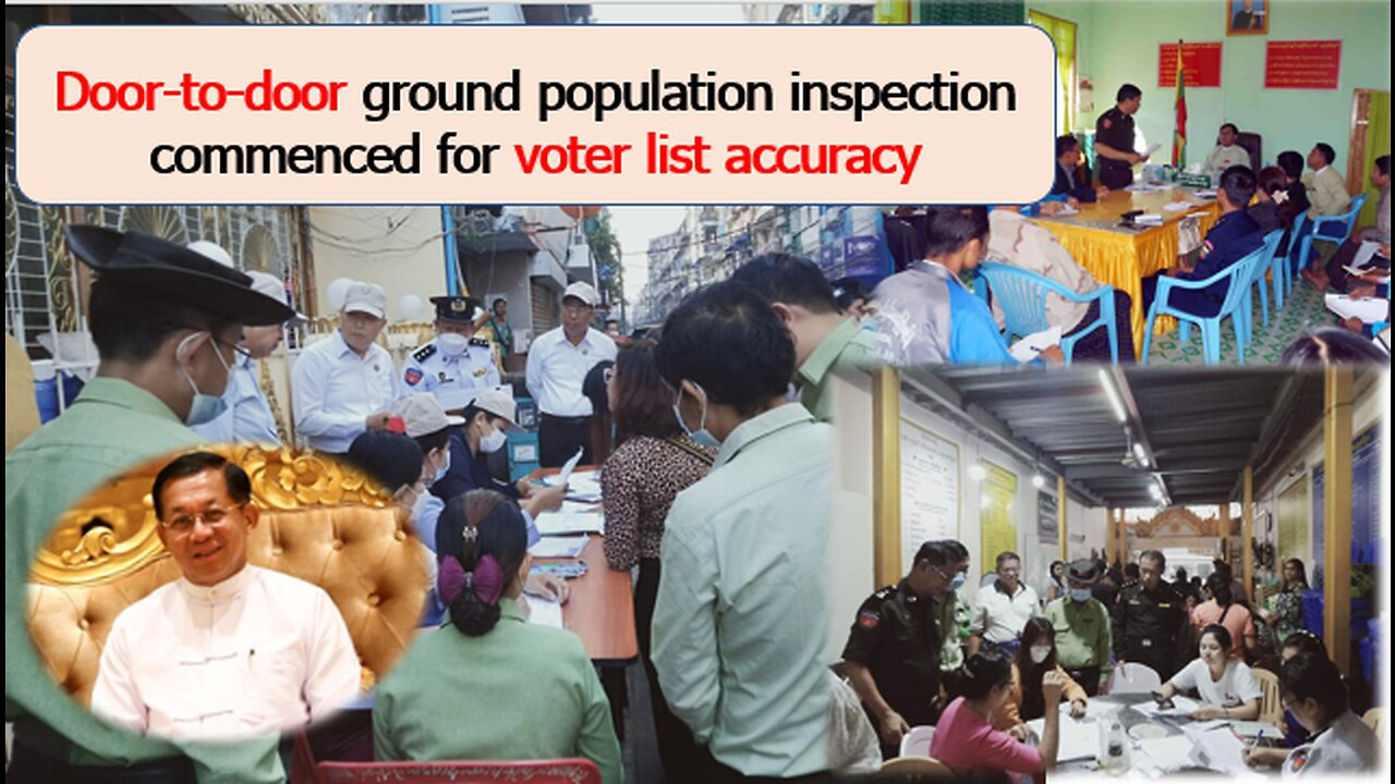 Door-to-door ground population inspection commenced for voter list accuracy