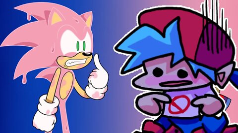 SONIC ficou ROSA e FRIDAY NIGHT FUNKIN virou ZOEIRA - MEMES