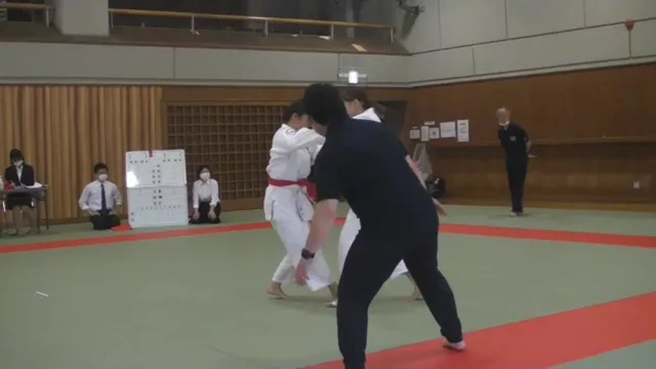 '22 6 05第54回東日本学生合気道競技大会 個人戦女子第4試合