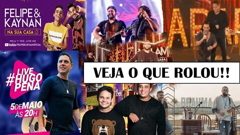 #LIVE HUGO PENA E FELIPE & KAYNAN - GIRO PELAS LIVES DO FIM DE SEMANA!!