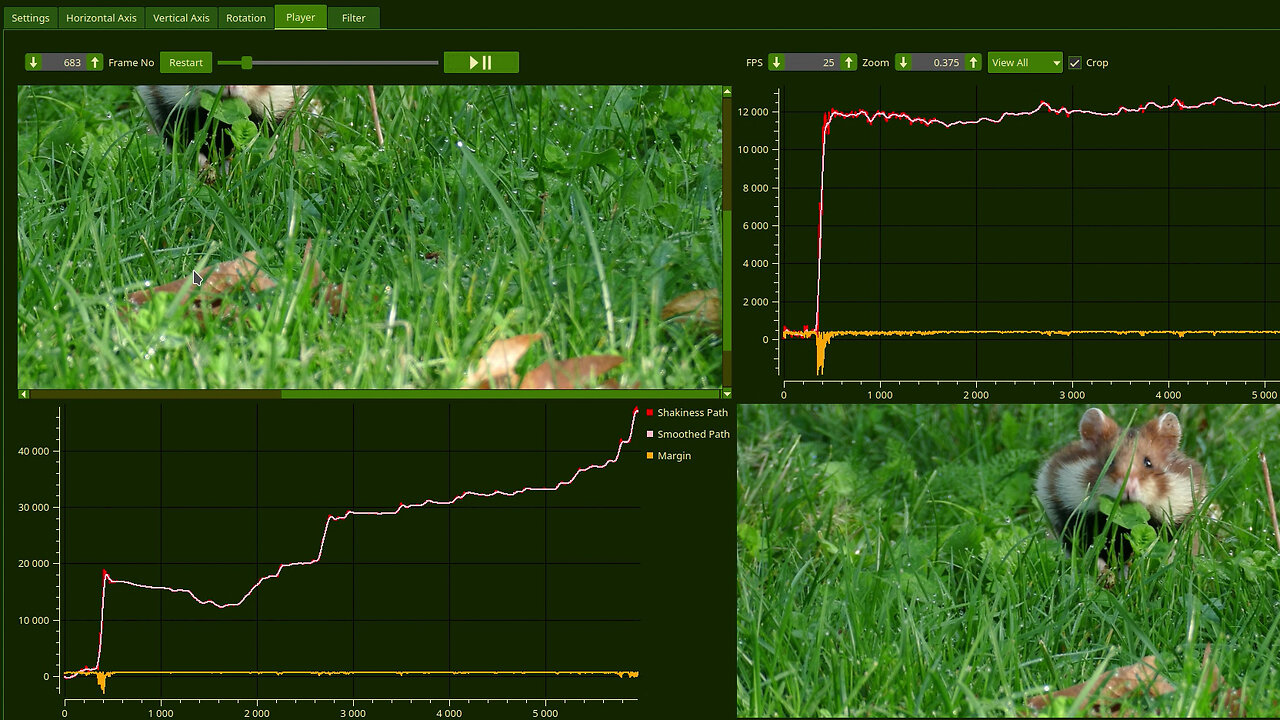 Cinematic camera flow paths with the FreeStabilizer