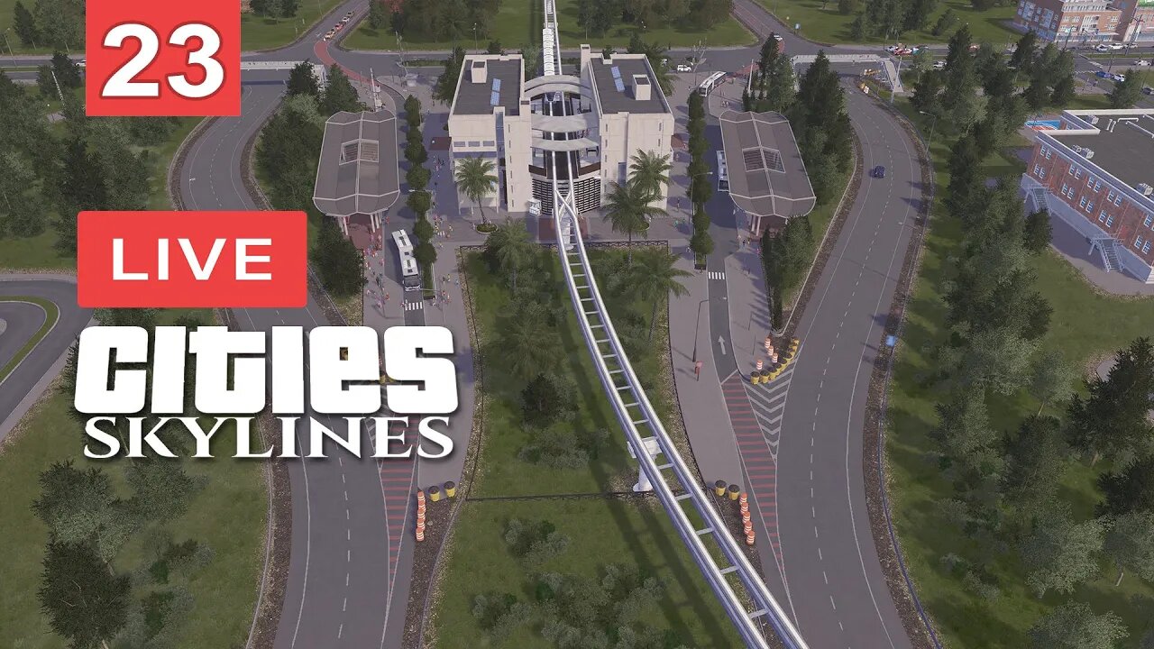 Live - Cities: Skylines - Vem Verão! Ep23