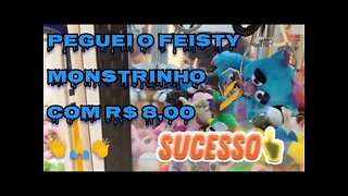 MÁQUINA ESTAVA NA TRAVA E PEGUEI O FEISTY MONSTRINHO COM R$ 8,00🙏👏🙏