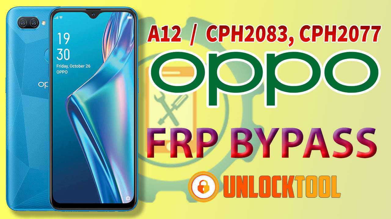 Oppo A12 (CPH2083) FRP Bypass 1 click only | A12 Google Account Bypass