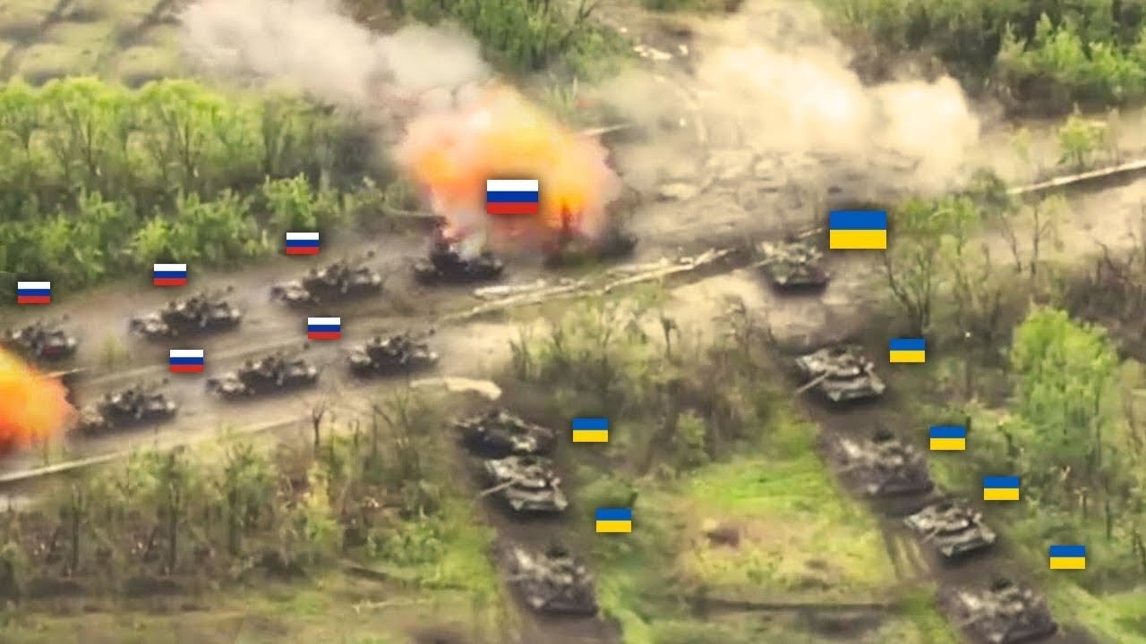 Big Blow From Ukraine to Russia: Russian Armored Vehicles Have been Blown Up!
