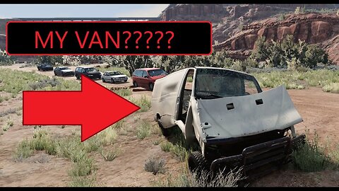 ESCAPING POLICE IN TERRIBLE VEHICLE'S ONLY (BeamNG.drive)