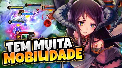 É IMPOSSÍVEL NÃO PEGAR MVP USANDO ELA | MOBILE LEGENDS