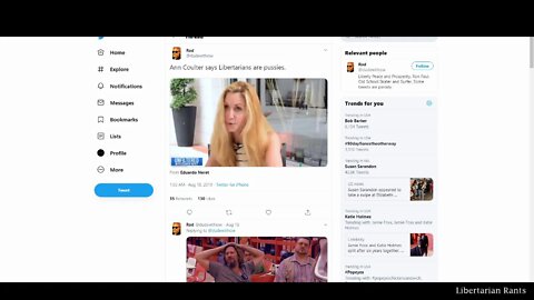 Ann Coulter and Her Libertarian Insults