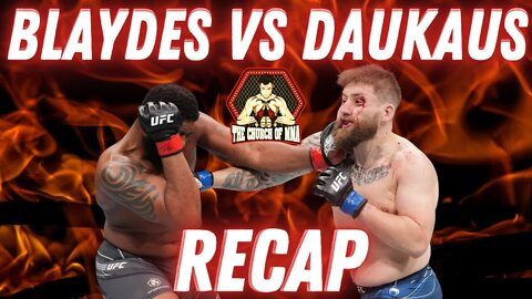 Curtis Blaydes vs Chris Daukaus RECAP SHOW