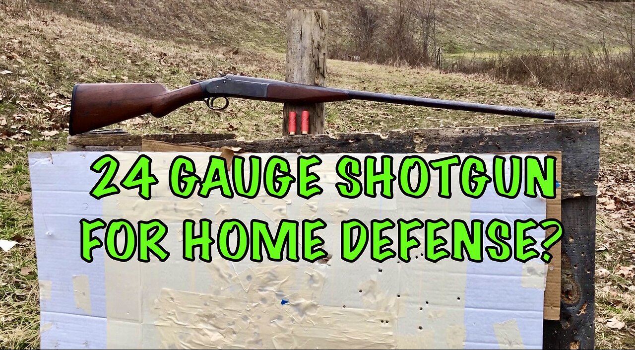 Can A 24 Gauge Shotgun Be Good For Home Defense?