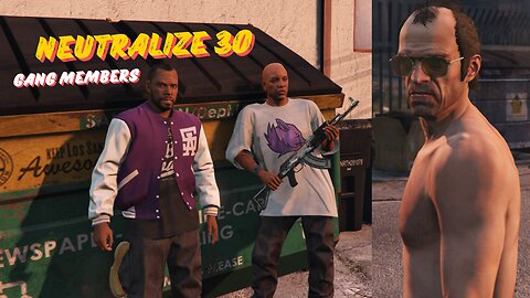 An American Welcome Neutralize 30 Gang Members By Role Play Of Trevor In GTA V Story Mode Gameplay