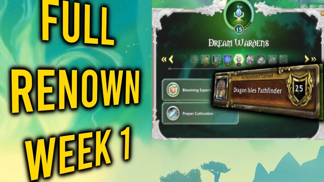 Dream Wardens Renown 20 FIRST WEEK - Full Guide - Dragonflight 10.2 - World of Warcraft