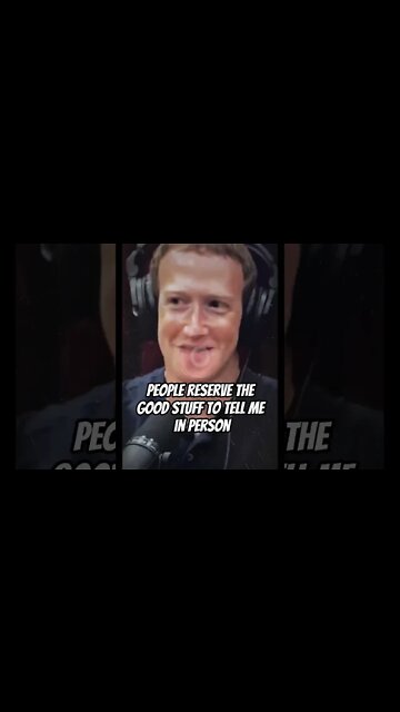 Mark Zuckerburg Throws “F bomb” talking about morning routine | #joerogan #shorts