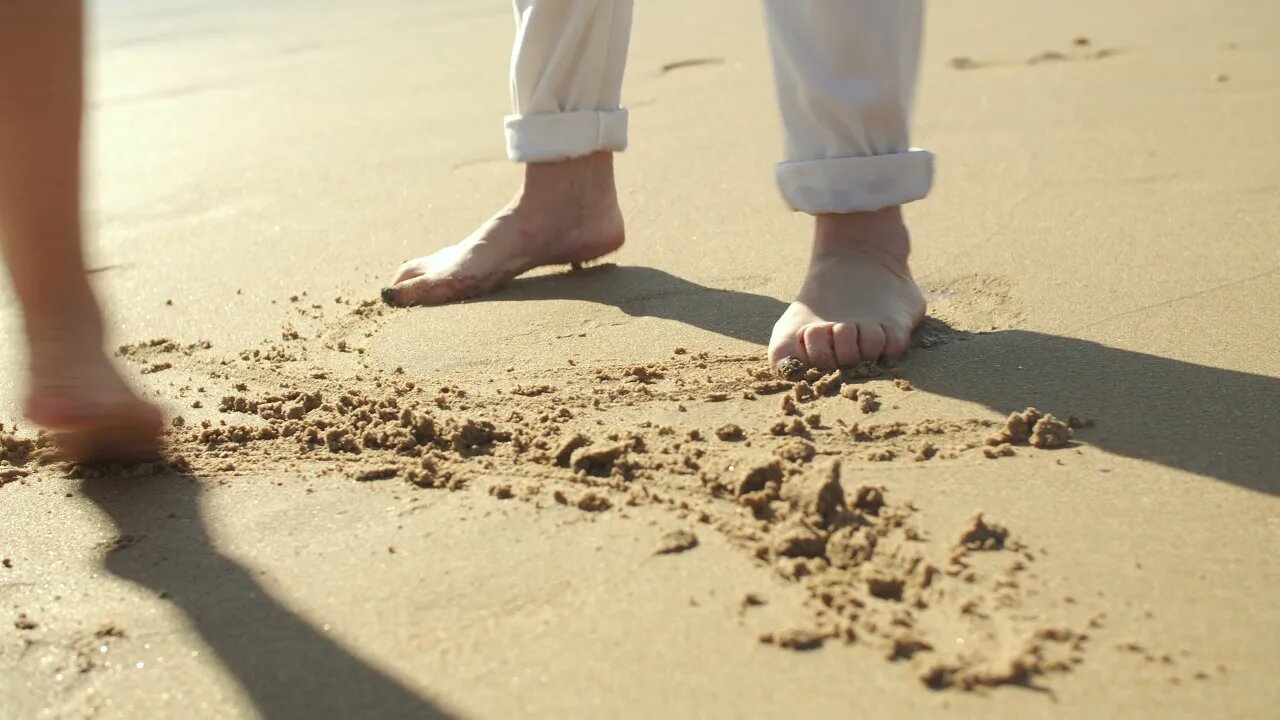 Couple On Beach