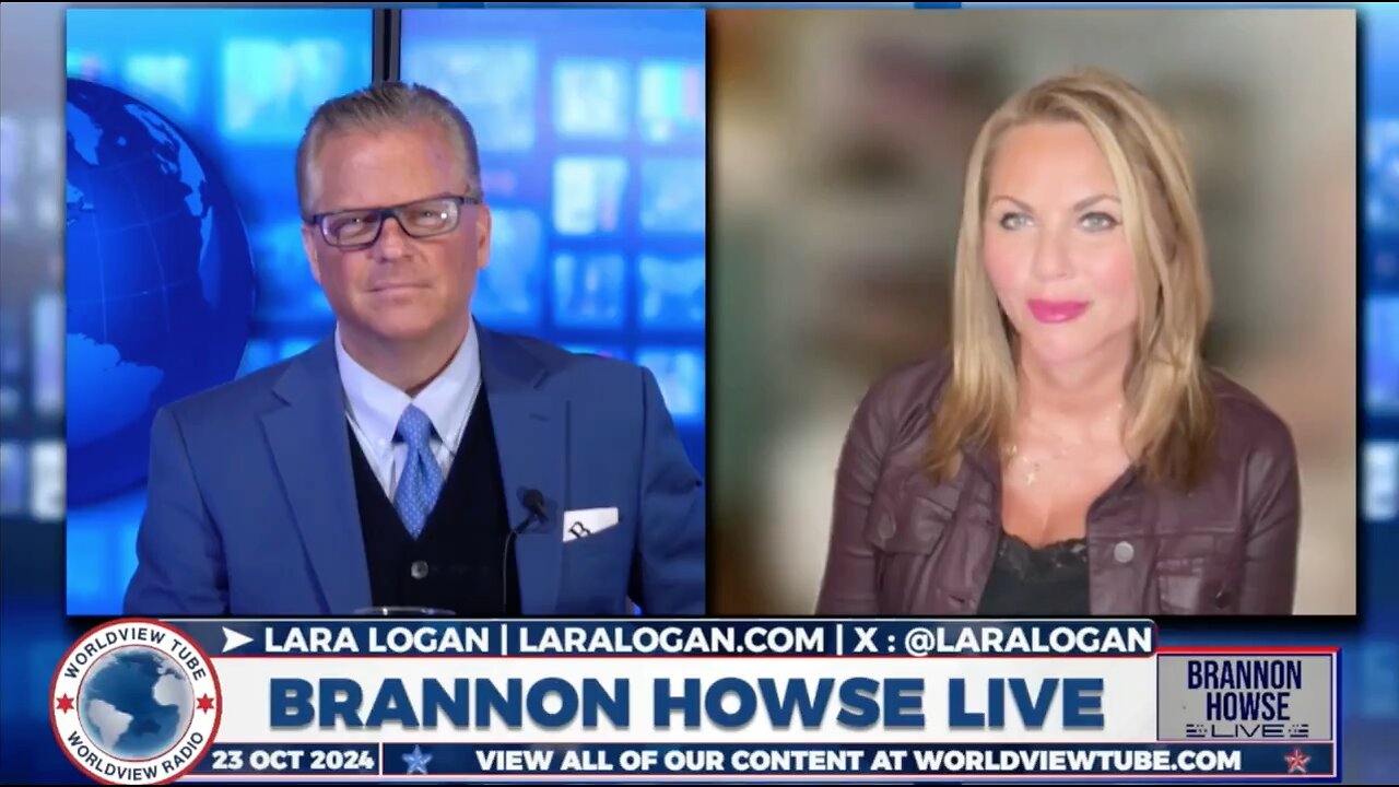 Lara Logan | Brannon Howse Live | Lara Logan On Deep State's Plans To Not Accept a Trump Victory And The Illegal Warriors In The U.S. For Societal Chaos