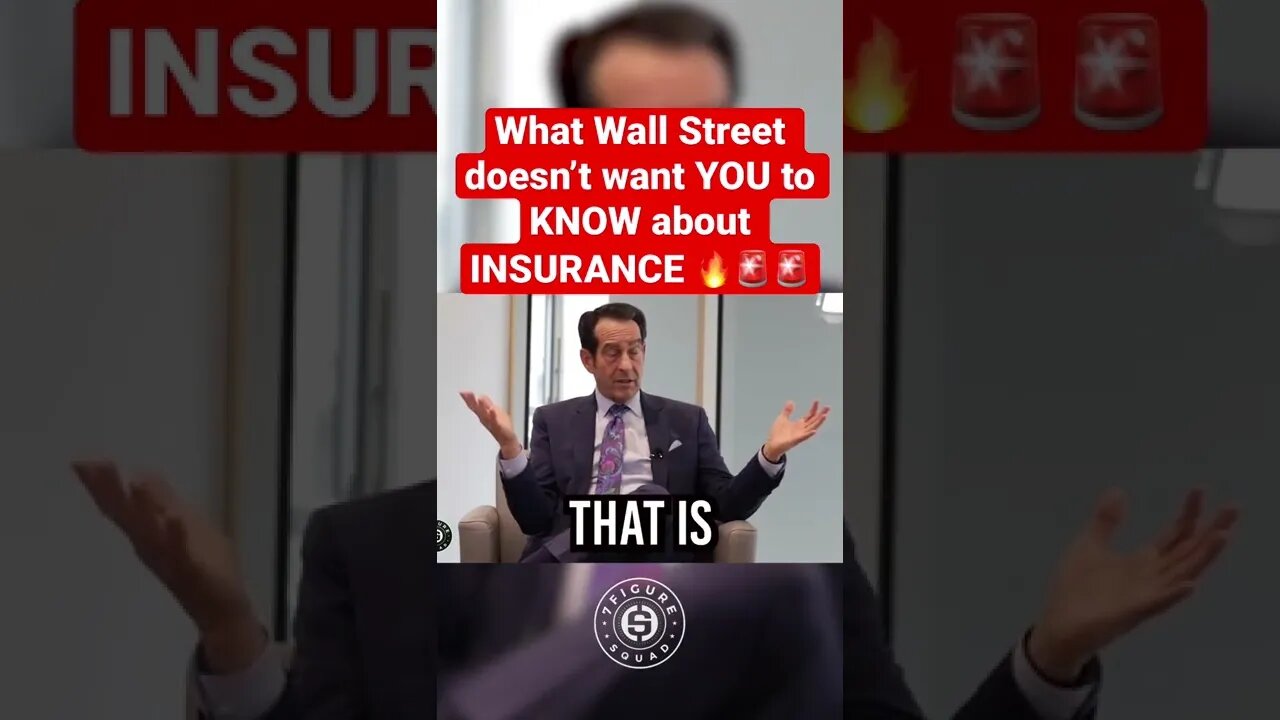 What WALL STREET Doesn’t Want YOU to Know About LIFE INSURANCE 🚨