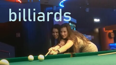 Playing billiards with Josephine