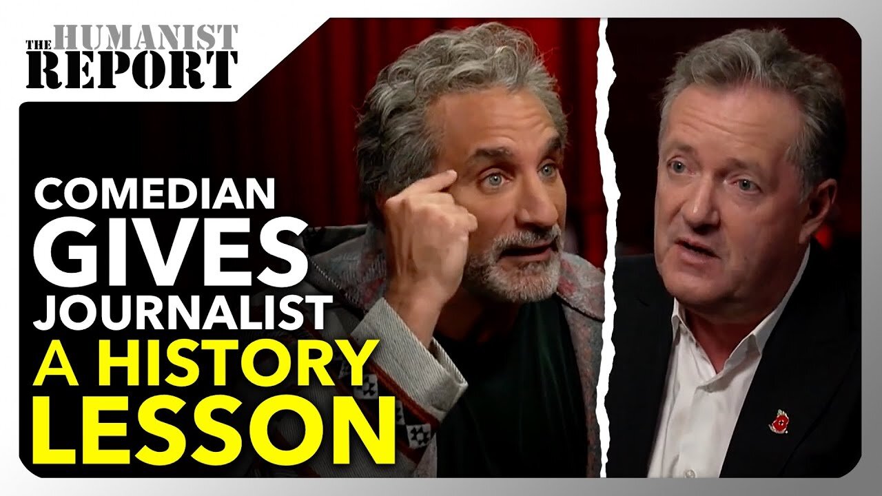 Bassem Youssef Epic Debate Leaves Piers Morgan Speechless on Israel & Palestine!