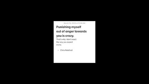 Anger - Chris Raleford