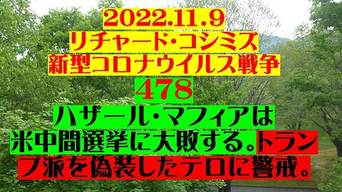 2022.１１．9 リチャード・コシミズ 新型コロナウイルス戦争 478