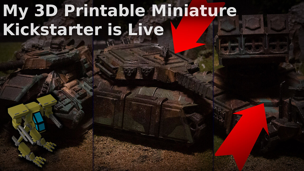 Coordinator Alliance 3D Printable Miniatures - My Kickstarter Campaign