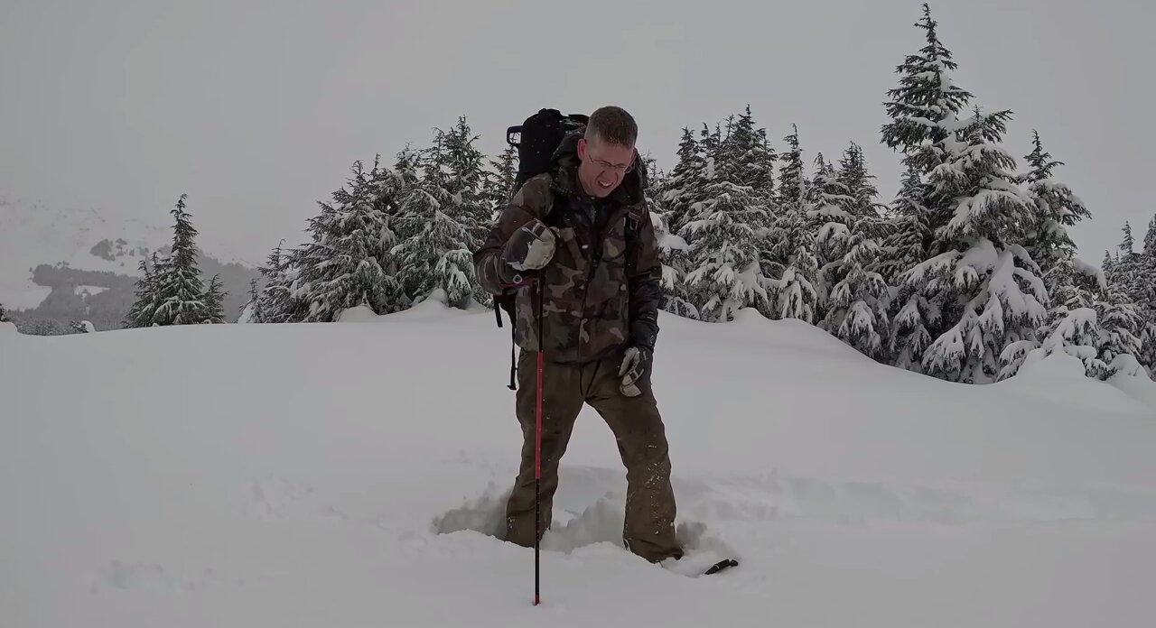 Solo Camping in Snow Storm