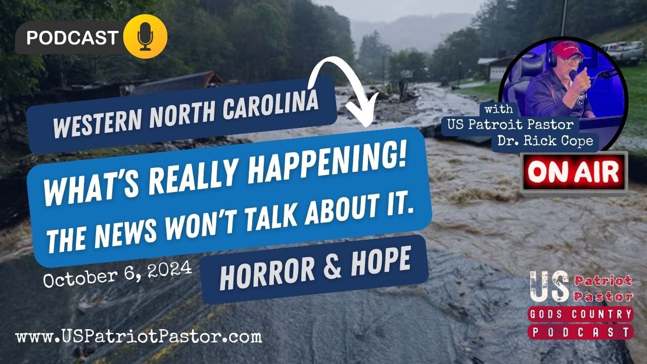 Episode 9: Western NC - What's really happening! The news won't talk about it!