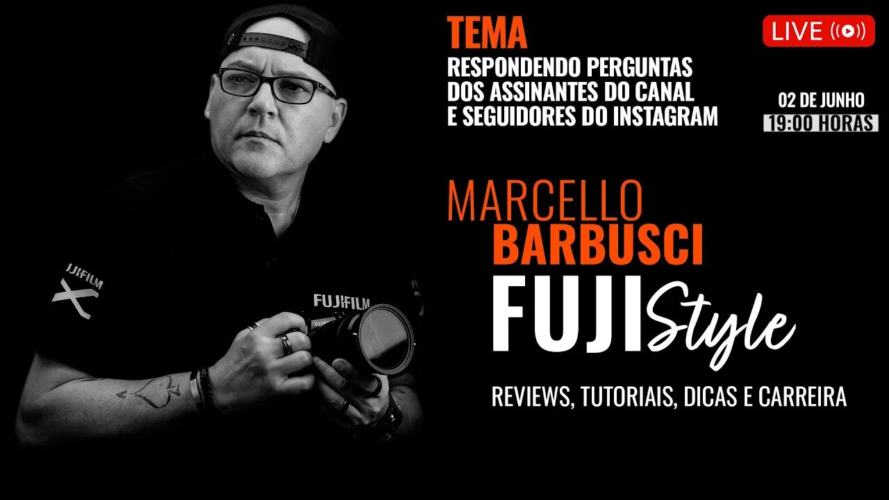 FUJIFILM LIVE | Respondendo perguntas dos assinantes