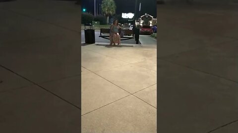 #gangstalking witch came back over here with that fake crusty dirty Satanic evil cigarette!