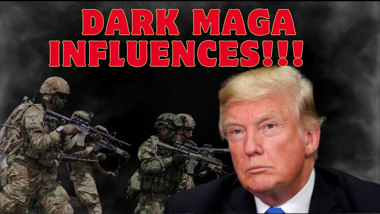 Breaking News! Dark Maga Influences! Trump To Receive Special Operations Forces For His Security!