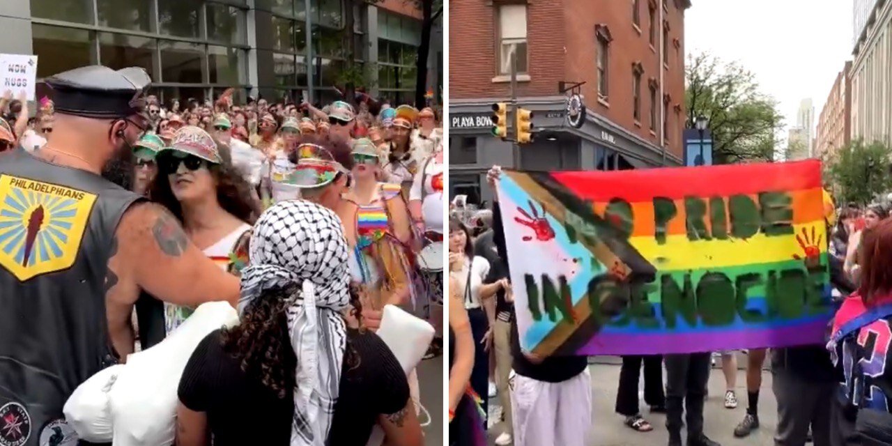 Pride Parade Descends Into Chaos After Pro-Palestinians Show Up