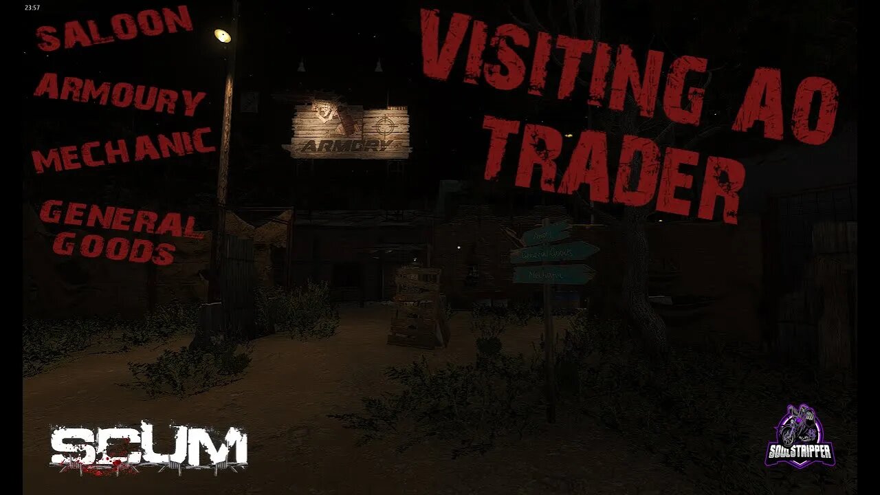 SCUM 0.7 - AO TRADERS POSSIBLE SALOON CLUB & MORE