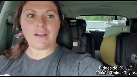 RSK9 Taylor, VLOG. Dog Trainer Life. Ridgeside, K9 LLC