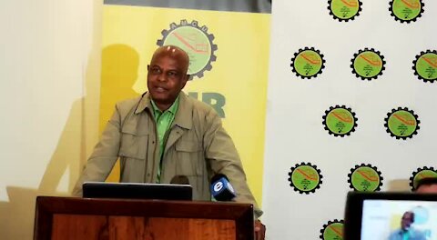 SOUTH AFRICA - Johannesburg - AMCU briefing (video) (Ufd)